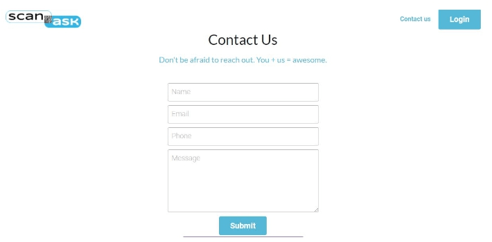 聯繫表單 聯繫表單